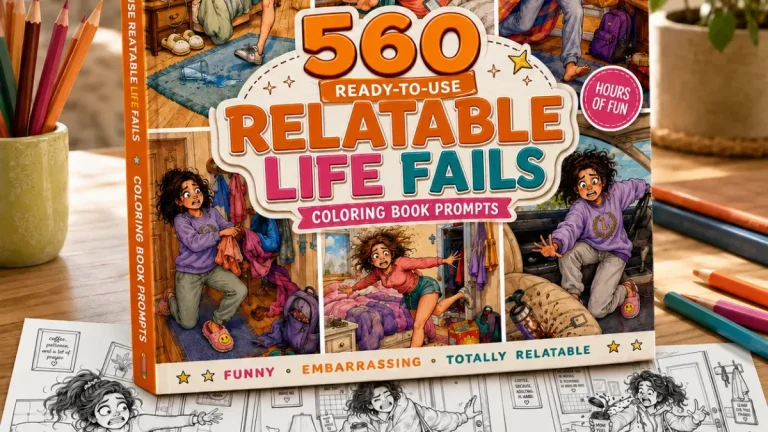 560 Relatable Life Fails Coloring Book Prompts Review | A Beginner’s Honest Look