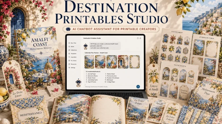 Destination Printables Studio Review | A Beginner’s Honest Look