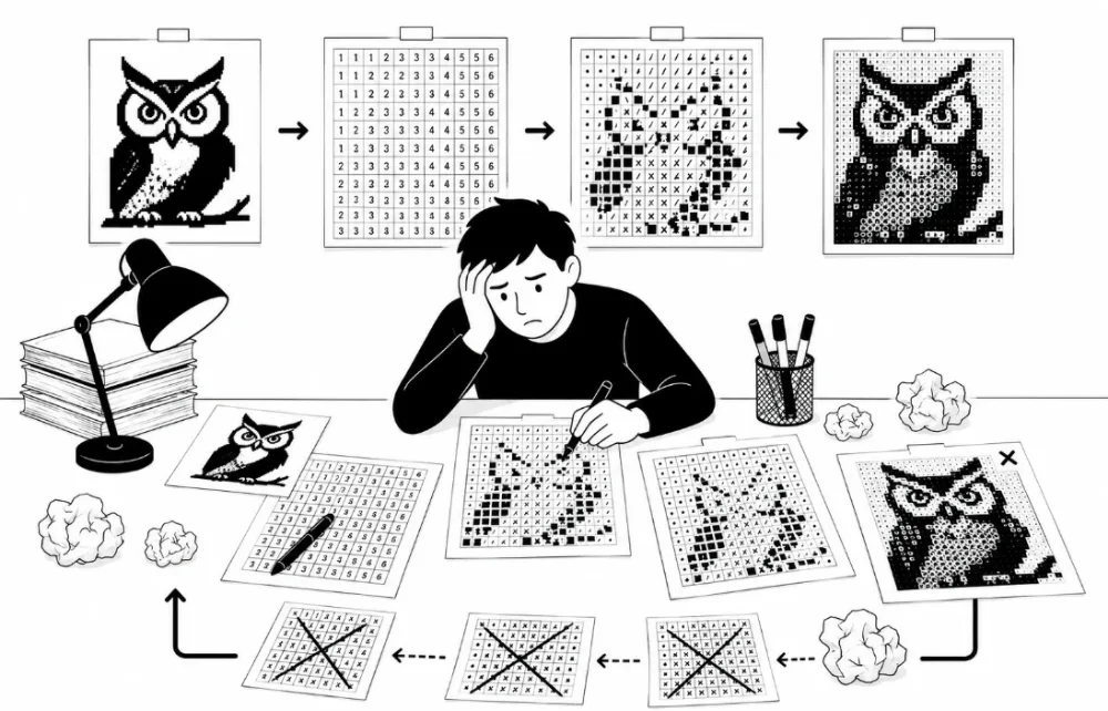 Monochrome Mosaic Review features image