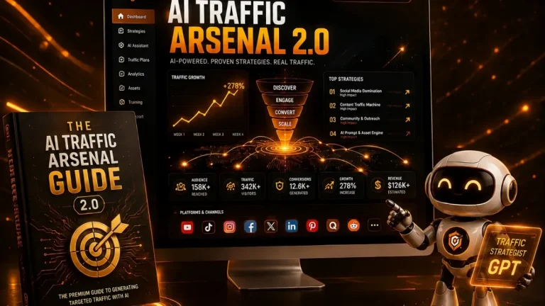 The AI Traffic Arsenal 2.0 Review | Free Traffic Without Ads, Audiences, or Guesswork