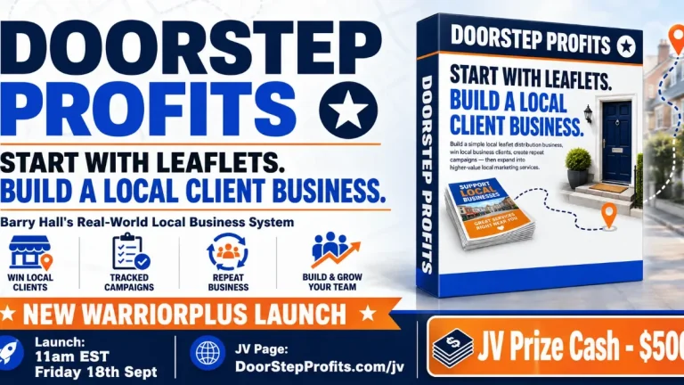 Doorstep Profits Review — start with leaflets to win your first local client