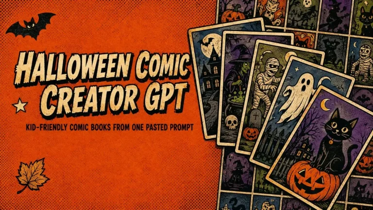 Halloween Comic Creator GPT Review | Can Beginners Actually Use This?