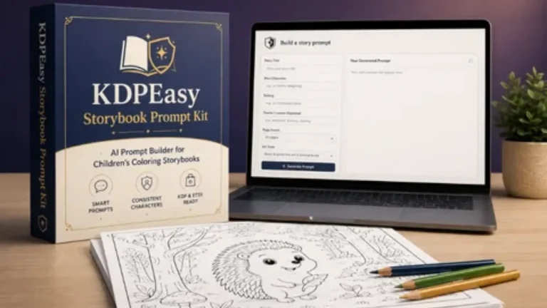 KDPEasy Storybook Prompt Kit Review featured image