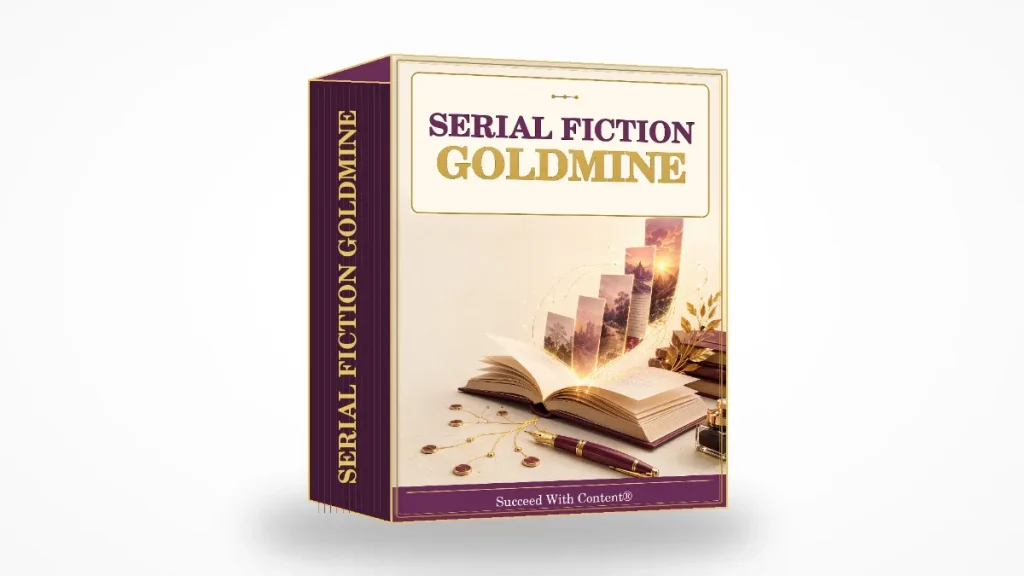 Serial Fiction Goldmine Review featured image for AI serial publishing system